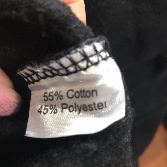 COASTAL Culture Whistler Canada cropped sweatshirt size Small black white - Picture 9 of 10